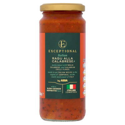 Exceptional by ASDA Exceptional by  Italian Ragu Alla Calabrese 340g