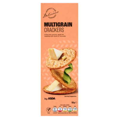 ASDA Multigrain Crackers 185g