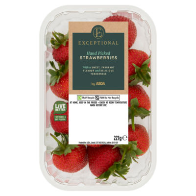 Exceptional by ASDA Strawberries 227g