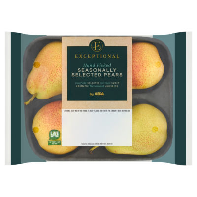 Exceptional by ASDA Hand Picked Seasonally Selected Pears