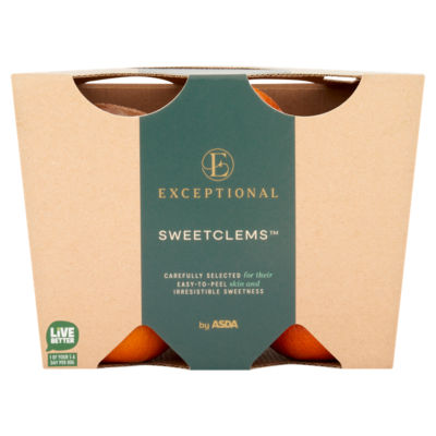 Exceptional by ASDA Sweetclems 1kg