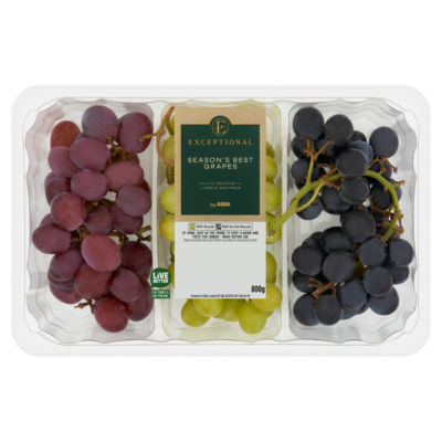 Exceptional by ASDA Season's Best Grapes 800g