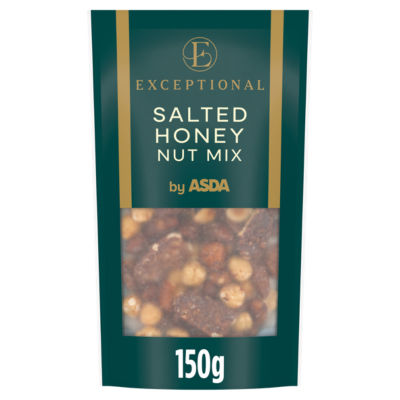 Exceptional by ASDA Exceptional by  Salted Honey Nut Mix 150g