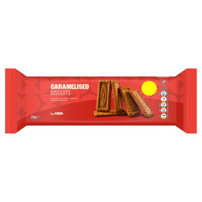 ASDA Caramelised Biscuits 250g