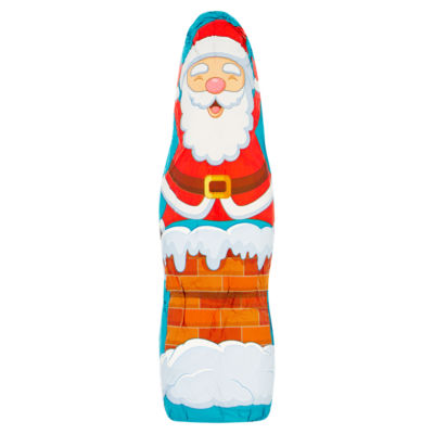 ASDA Milk Chocolate Santa Hollow Milk Chocolate 125