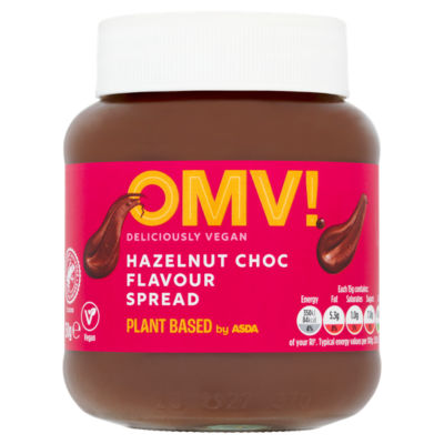 Plant Based by ASDA OMV! Hazelnut Choc Flavour Spread 350g