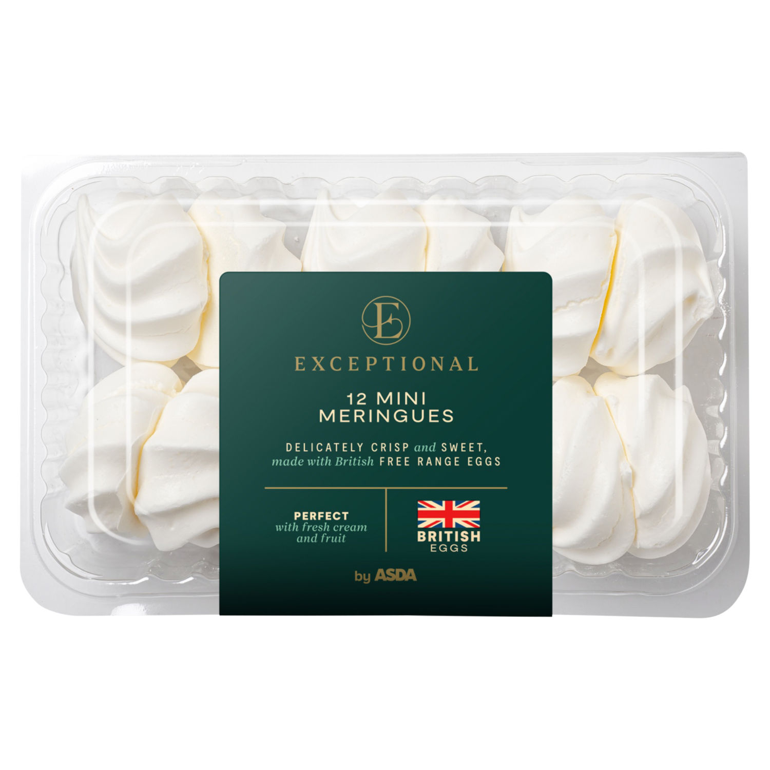 Exceptional by ASDA 12 Mini Meringue Shells