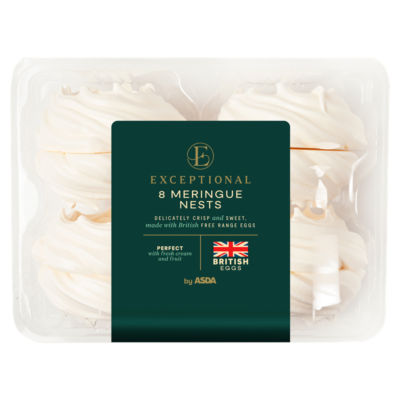 Exceptional by ASDA 8 Meringue Nests