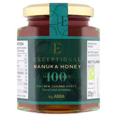 Exceptional by ASDA Exceptional by  MGO100 Manuka Honey 227g