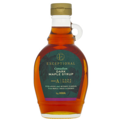 Exceptional by ASDA Canadian Dark Maple Syrup 250g