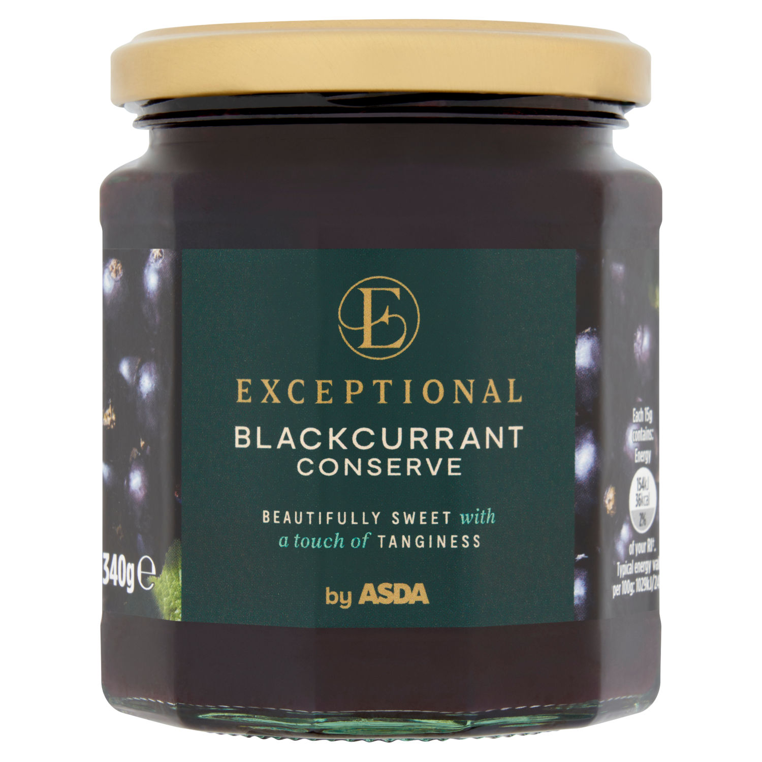 ASDA Exceptional Blackcurrant Conserve 340g