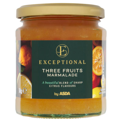 Exceptional by ASDA Three Fruits Marmalade 340g