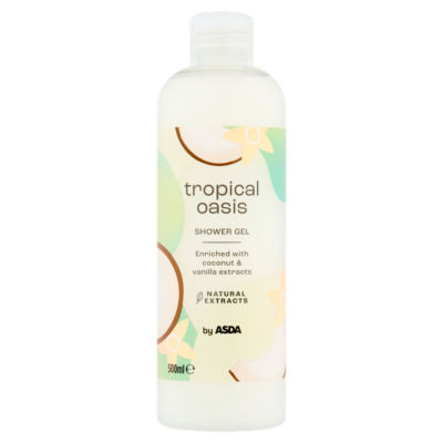 ASDA Tropical Oasis Shower Gel 500ml
