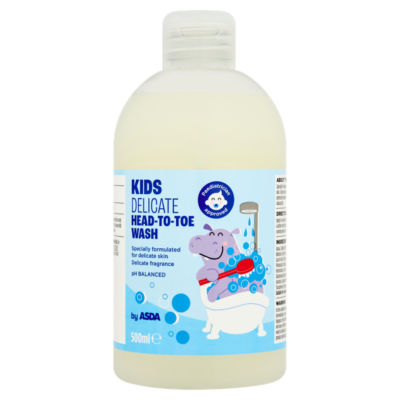 ASDA Kids Delicate Head-to-Toe Wash 500ml