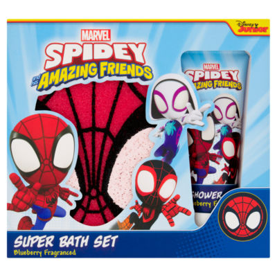 Marvel Spidey and His Amazing Friends Super Bath Set Blueberry Fragranced 50ml