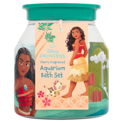 Disney Princess Cherry Fragranced Aquarium Bath Set