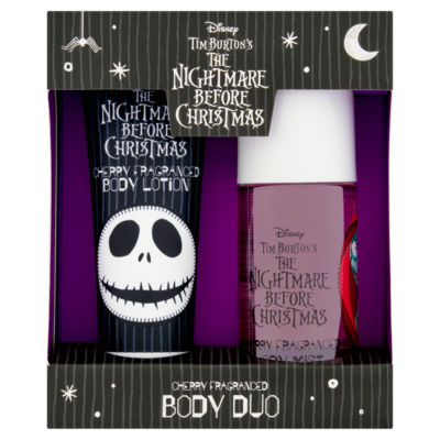 Disney Tim Burton's The Nightmare Before Christmas Cherry Fragranced Body Duo