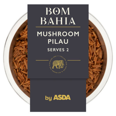 Bom Bahia by ASDA Bom Bahia by  Mushroom Pilau 300g