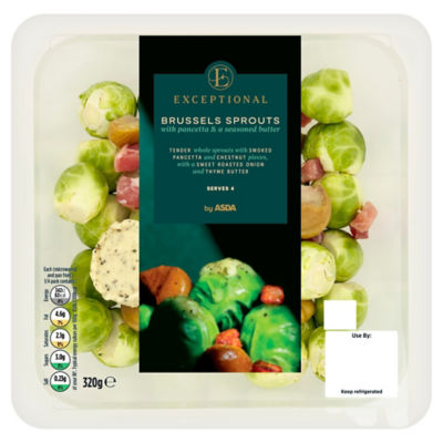 ASDA Exceptional by  Brussels Sprouts 320g