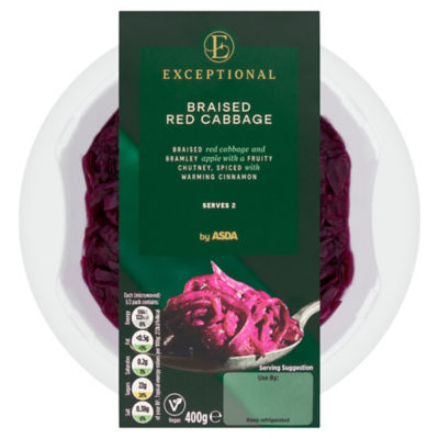 ASDA Exceptional by  Braised Red Cabbage 400g