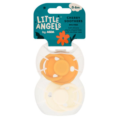 ASDA Little Angels by  Cherry Soothers 0-6m