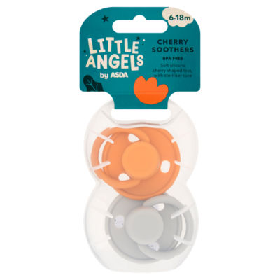ASDA Little Angels by  Cherry Soothers 6-18m