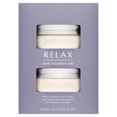 ASDA Relax with Essential Oils Body Butter Duo