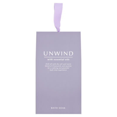 ASDA Unwind with Essential Oils Bath Soak 100g