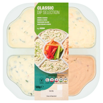 ASDA Classic Dip Selection 500g - ASDA Groceries