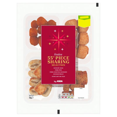 ASDA 55 Festive Piece Sharing Selection 719g