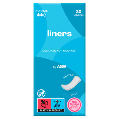 ASDA 30 Normal Liners