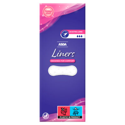 ASDA Extra Long Pantyliners