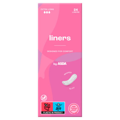 ASDA 24 Extra Long Liners