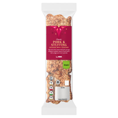 ASDA Classic Pork & Stuffing Sausage Roll Cracker 90g