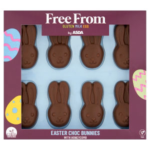 ASDA Free From by  Easter Choc Bunnies with Honeycomb 96g