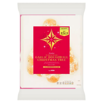 ASDA Garlic Doughball Christmas Tree 335g
