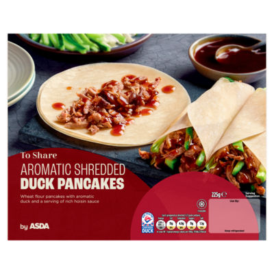 Aromatic Shredded Duck Pancakes 225g