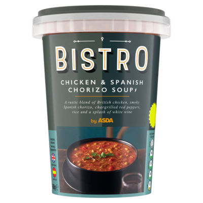 ASDA Bistro by  Chicken & Spanish Chorizo Soup 600g