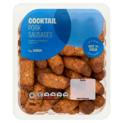 ASDA Merry Pork Cocktail Sausages 500g
