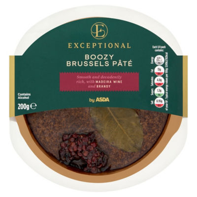 Exceptional by ASDA Boozy Brussels Pâté 200g