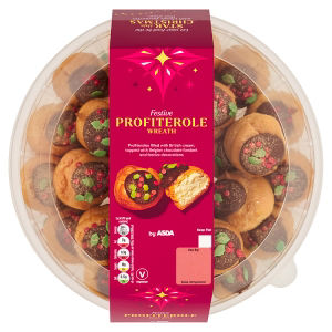 ASDA Festive Profiterole Wreath