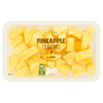 ASDA Pineapple Chunks 550g - ASDA Groceries