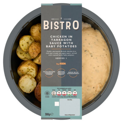 Chicken in Tarragon Sauce with Baby Potatoes 380g
