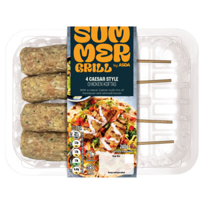 4 Caesar Style Chicken Koftas 240g