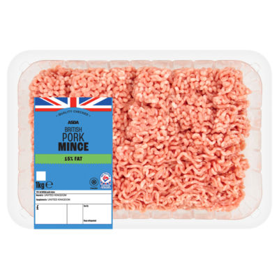 ASDA British Pork Mince 1kg