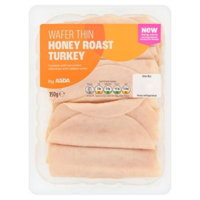 ASDA Wafer Thin Honey Roast Turkey 150g