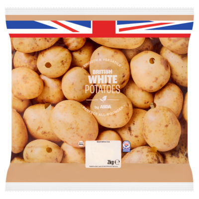 ASDA British White Potatoes 2kg