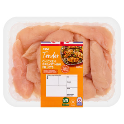 ASDA Tender Chicken Breast Mini Fillets 600g