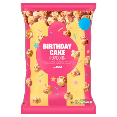 ASDA Birthday Cake Popcorn 170g