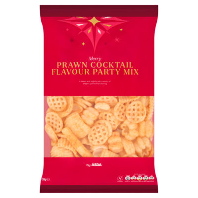 Merry Prawn Cocktail Flavour Party Mix 150g